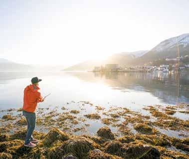 Balestrand Vegard Aasen / VERI Media Fiske www.misf.no Ved Sognefjorden finst det fleire hundre gode fiskevatn.