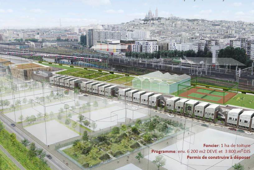 Logistikkhotellet er en implementering av «Urban plan for Paris agglomerasjon». Planen innebærer at logistikkarealer skal tilbakeføres til byen, men tilpasset urban form.