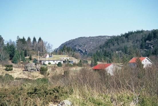 Bilde 1: Gamletunet på Rossland.