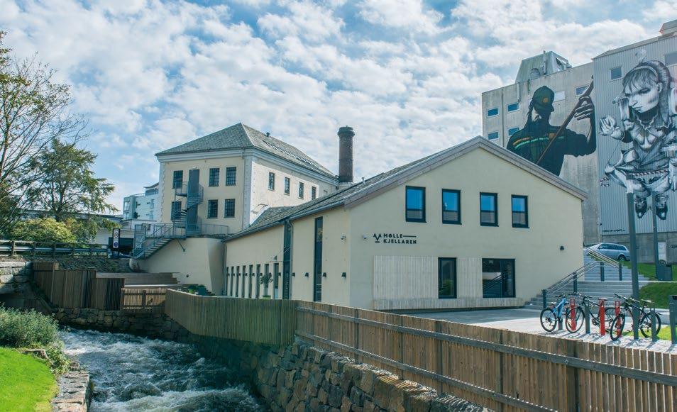 og Garborgsenter Bryne torg og Mølledammen Storgata