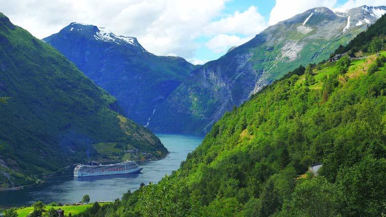 Nærøyfjorden og Geirangerfjorden Del 1 Resultater fra