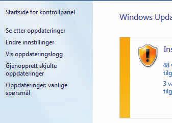 Er brannmuren slått på? En brannmur overvåker nettverkstrafikken til og fra maskinen. Den undersøker alle data som kommer fra nettverket/ internett og vurderer om de skal godkjennes eller blokkeres.