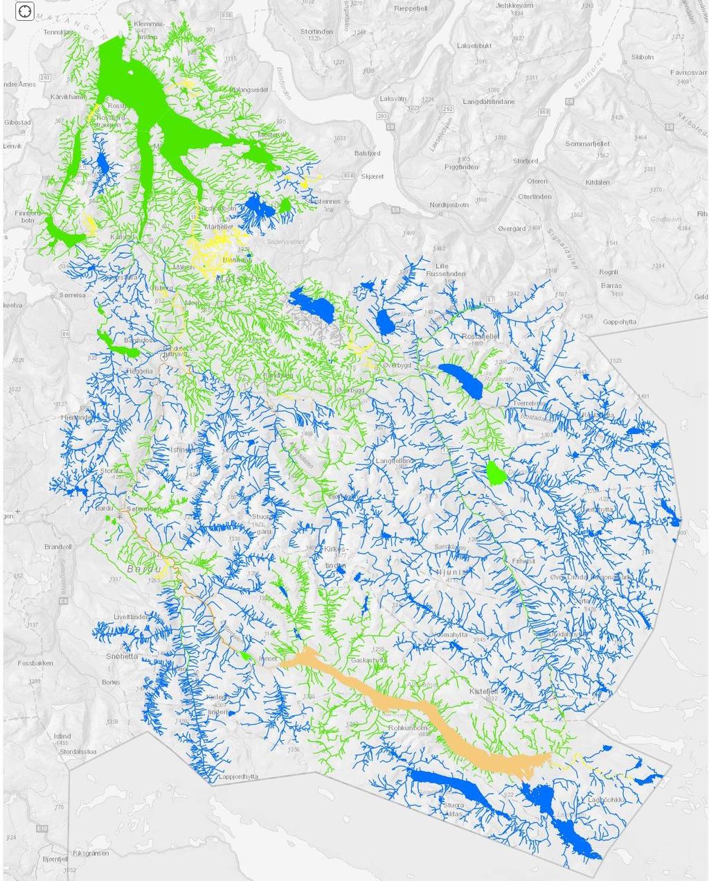 Vannområdet Bardu-Målselv Figur 3.