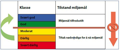 For å avvike fra «Standard miljømål» må det foreligge begrunnelse i henhold til egen veiledning for vurdering av unntak fra miljømål. Figur 4.