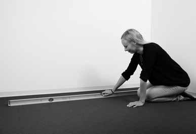 Hvis ujevnhetene er større, anbefaler vi at du tar kontakt med en håndverker. Ujevnt gulv Du må også sjekke gulvet og se om det er ujevnt eller skjevt.