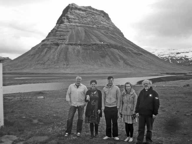 Félagar í Íslandsdeild Prison Fellowship að lokinni samkomu á Kvíabryggju. Frá vinstri: Pétur Erlendsson, Sigríður Hrönn Sigurðardóttir, Hermann Ingi Ragnarsson, Saron Rut Guðsteinsdóttir og Hreinn S.