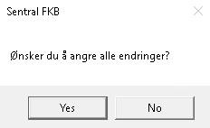 Rediger et «passe stort» uttrekk før du lagrer endringene tilbake til Sentral FKB. En god regel kan være å jobbe med ett og ett manuskart.