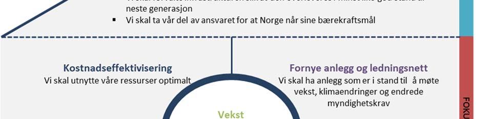 selskapets overordnede strategi.