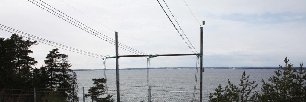2.4 Sjøkabel med muffeanlegg, teknisk beskrivelse Kabelen over Trondheimsfjorden vil kunne bestå av 6 stk (to sett) 420 kv enlederkabel samt telekabel. Kabellengden vil bli ca 8 km.