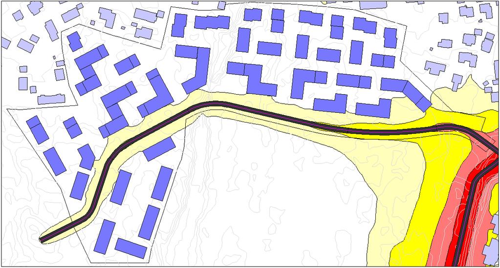 4 Resultat av støyberegninger Beskrivelse av beregningsmetode, og beregningsforutsetninger er vist i vedlegg. 4.