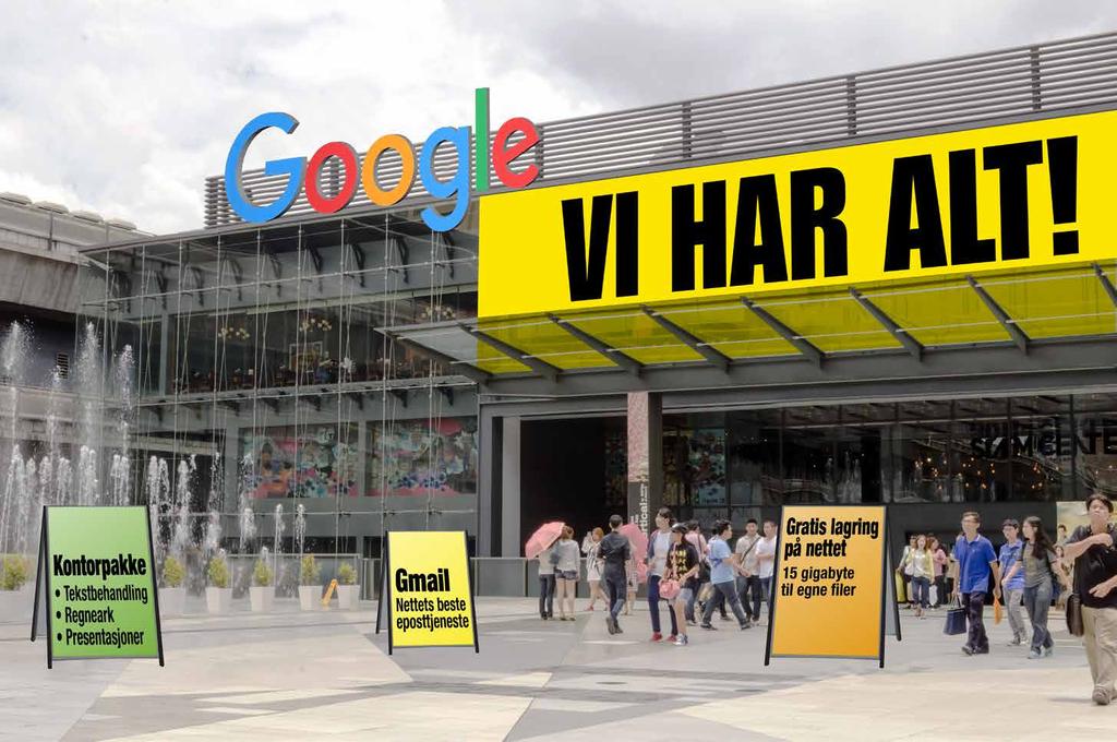 VELKOMMEN TIL GOOGLE-SKOLEN.