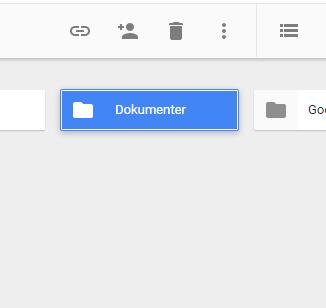 Google Disk På hjemmesiden til Google Disk kan du alltid se filene du har lagret der.