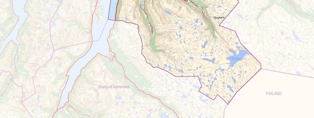 kommune i Finland i sør. Kjøreavstanden fra Olderdalen til Tromsø (via Nordkjosbotn er ca 18 mil). Ved bruk av ferge over Lyngenfjorden (35 min. reisetid) og over Ullsfjorden (20 min.