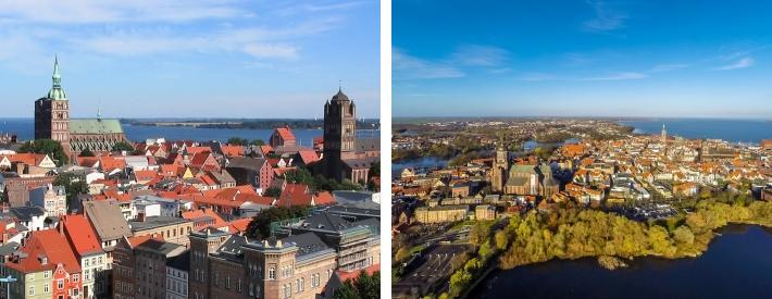 Marienkirche (0.9 km) Den største kirken i Stralsunds heter Marienkirche, og den prektige bygningen er lett å få øye på der den ruver midt i sentrum av byen.