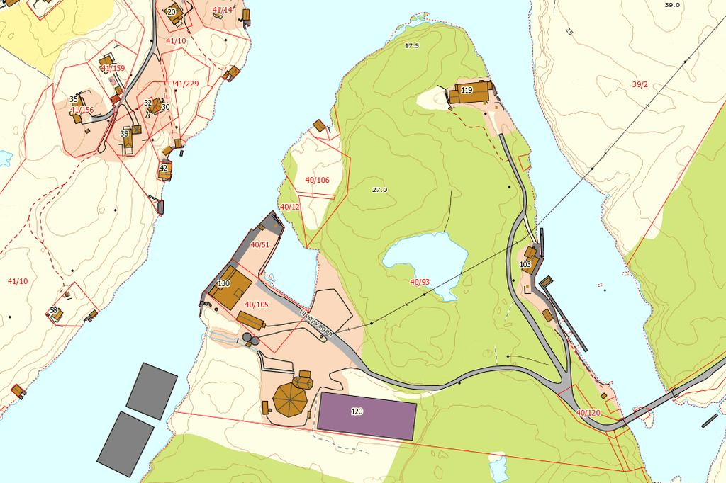 Side: 24 av 83 7.4. Sol- og lysforhold Det opne landskapet gir generelt gode solforhold i planområdet, men og lite klimaskjerming. 7.5.