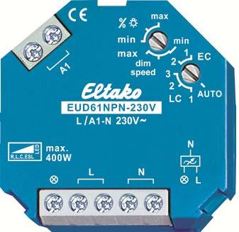 R, C last inntil 200 LED m/driver inntil 200 230V LED