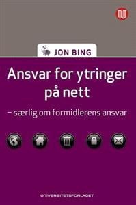 Last ned Ansvar for ytringer på nett - Jon Bing Last ned Forfatter: Jon Bing ISBN: 9788215012797 Antall sider: 267 Format: PDF Filstørrelse:36.