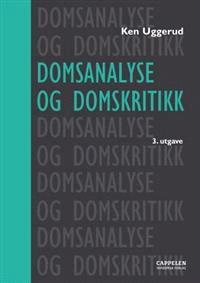 Last ned Domsanalyse og domskritikk - Ken Uggerud Last ned Forfatter: Ken Uggerud ISBN: 9788202273743 Antall sider: 334 Format: PDF Filstørrelse:34.