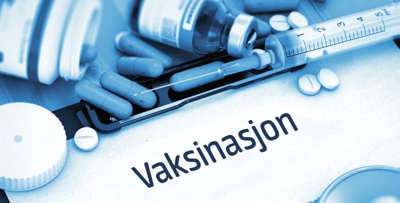 REISEMEDISIN OG REISERÅD Det er viktig at den reisende har riktig vaksinasjon i forhold til destinasjon. ILLUSTRASJONSFOTO: COLOURBOX de ler av Øst-Eu ro pa.