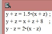 )4( )5( x + 8 + z =.5(x + z) x + 8 - z = (x - z) x - z = 8, z = x - 8 מ- )5( קבלים: x + 8 + x 8 =.