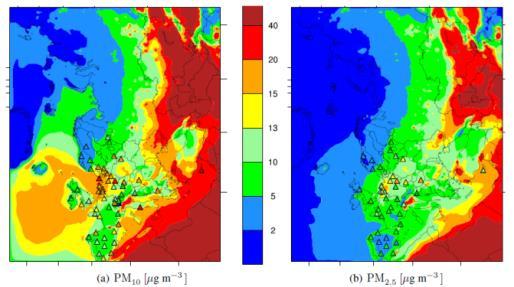 (uemep) for å omfordele ~10 km EMEP data til ~ 50 m Pr(p) = 1 ns Pr(i) Q(s) z h(s) 2 z + h(s) 2 πε 2 exp 2σ 2 + exp s z