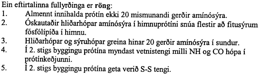 D. 29.11.2000 -inngangur lreknan. +tannl. 13 FrumuliffrreC}i. 217. Frumurrektun nytist vi6 allt nema eitt af eftirtoldu: 1. SjUkdomsgreiningar a starfrrenwn gollwn i onremiskerfinu. 2. Glasafrjovgun.