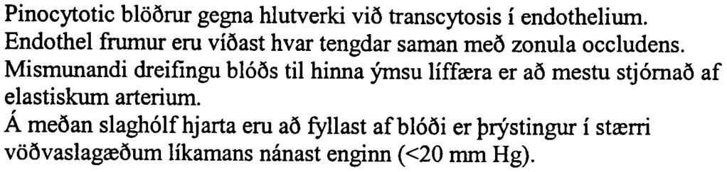 O\(~Iv6\C Taugafrumur: S 125. Ao jafnaoi ern kjarnar taugafrumna strerri en kjarnar astrocyta. b 126. Neurofilament ern mikilvreg vi6 flutning booefna fra frumubol taugafrumna ut eftir axon. 6 127.