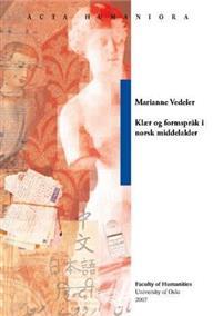 Last ned Klær og formspråk i norsk middelalder - Marianne Vedeler Last ned Forfatter: Marianne Vedeler ISBN: 9788274772977 Antall sider: 382 Format: PDF Filstørrelse: 28.