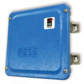 1-fase trykkstyrte hastighetsregulatorer for inntil 2 trykktransmittere Best. nr Område P-bånd Settp. Elektr. data IP Beskrivelse Gr (bar) (bar) (bar) (Amp) P216EEA-2K 4...10 2 Justerbar 0,5.