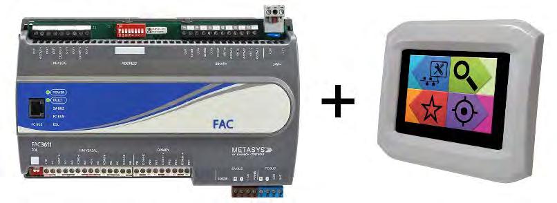 stk MS-FAC2612-1 regulator og 1 stk FAD0351-0 display Ramme til display bestilles separat 300 FCD2612-2 Pakke med 1 stk MS-FAC2612-2 regulator og 1 stk