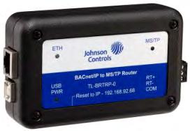 opp/nedlasting og igangkjøring av applikasjon til FAC / FEC / NCE / VMA 300 TL-BRTRP-0 Portabel BACnet til MS/TP router for