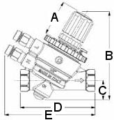 trykktilkobl. og adapter 0A7010 301 VP100AAG DN15 ½ 780 l/t 400 kpa 20 kpa inkl. trykktilkobl. og adapter 0A7010 301 VP100BAJ DN20 ¾ 1000 l/t 400 kpa 25 kpa inkl. trykktilkobl. og adapter 0A7010 301 VP100BAN DN20 ¾ 1500 l/t 400 kpa 25 kpa inkl.