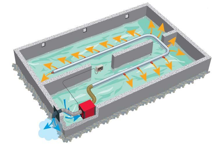 Installasjonsplanlegging For å oppnå best mulig resultat og minimalt energiforbruk bør man utarbeide en installasjonsplan før installasjonen påbegynnes.