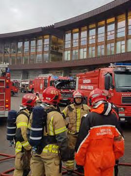 Et av de største kursene i kursporteføljen til Bergen brannvesen er «Helseprosjektet», som gjennomføres for pleie-, helse- og omsorgspersonell i Bergen kommune.