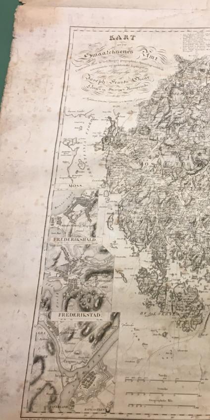 1800-tallet: Drakamp med Sverige og teknologisk utvikling Avtale om felles kartografi i 1817, sabotert av Norge 1820: Hagelstams kart over Norge og Sverige Industriell utvikling, nytt innhold i