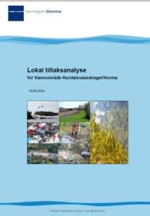 Har som mål å gi sektorene det grunnlaget de trenger for å igangsette miljøforbedrende tiltak. Tiltak som skal føre til at alt overflate-, grunn- og kystvann når god tilstand innen 2021.