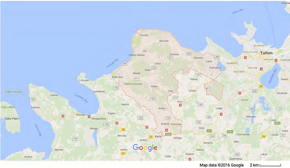 Harku valla põhjapiiriks on 22 km pikkuselt Soome laht. Idast piirneb vald Harku järve ja Tallinna linnaga, lõunast Saue vallaga ning edelast ja läänest Keila linna ning Keila vallaga.