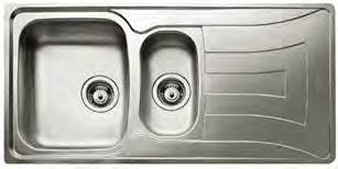 6320028 ALTERNA UNI KJØKKENVASKER Alterna kjøkkenvasker er prisgunstige samtidig som de er av svært god
