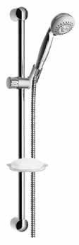 HANSGROHE Hansgrohe Croma 1jet Hansgrohe Croma 2jet Hansgrohe Raindance S100 Air 3jet Hansgrohe Raindance S120 Dusjsett m/fast stråle Dusjsett m/to stråleinnstillinger Dusjsett