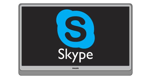 6 Skype 6.1 Kas ir Skype? Izmantojot programmu Skype, varat veikt bezmaksas video zvanus televizor!. Varat piezvan"t draugiem un redz#t vi$us, lai kur! pasaules viet! vi$i atrastos. Sarun!