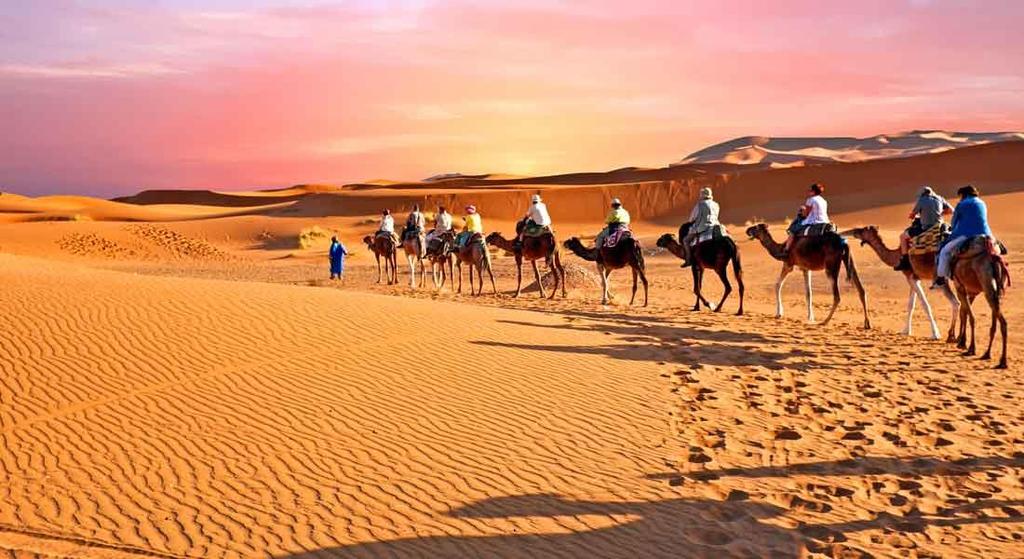 1 EKSOTISKE MAROKKO 6.-16. mars 2019 Bli med på en fantastisk rundreise i Marokko hvor vi skal oppleve fargerike Marrakech, Atlasfjellene, Saharaørkenen og overnatting i beduin-leir!