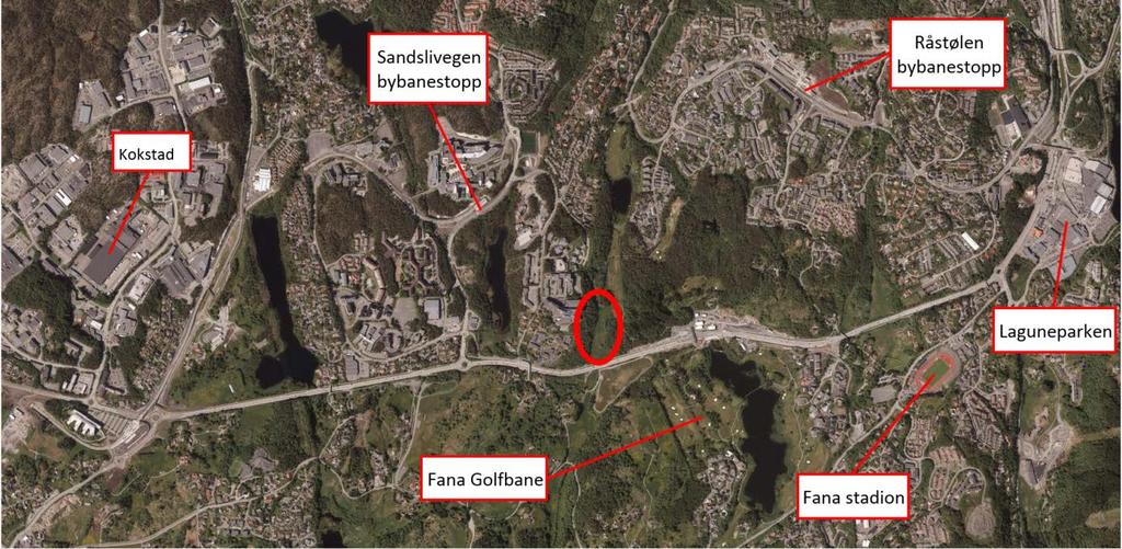 5 og 7 Innledning På vegne av Staren AS sender Opus Bergen AS inn innspill til rullering av kommuneplanens arealdel 2016 (KPA 2016) for området Haugane, gnr. 115 bnr. 5 og 7, i Ytrebygda.