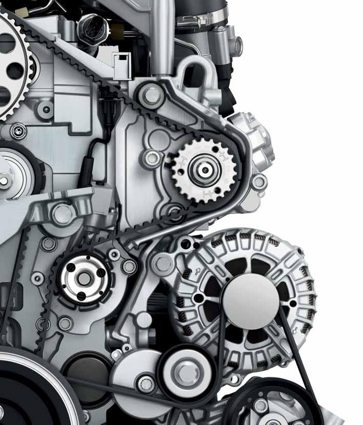 Motorer, understell og girkasser Multivan 18 19 De effektive dieselmotorene Multivan med BlueMotion Technology oppnår gode forbruksverdier.