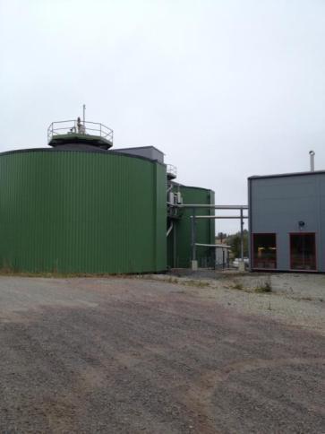 Behandling Biogassanlegget på Lindum Investert ca. MNOK 150 Råvarer: 23.