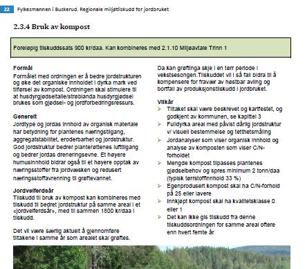 landbruk og gartnerier Nytt incentiv i 2015 fra Fylkesmannen i