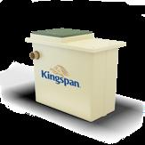 Avløpsløsninger Fettutskillere Lett å installere Kingspans fettutskillere er en effektiv og hygienisk metode for å skille fett fra spillvann.