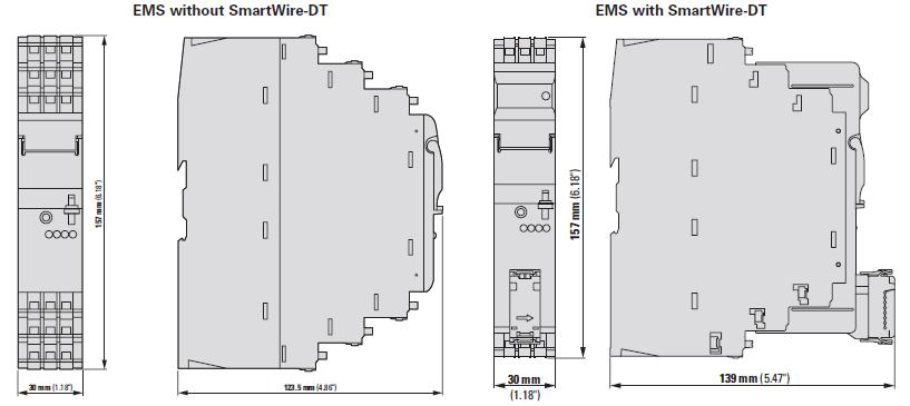 מתנעים אלקטרוניים EMS מתנעים ישירים לקו 24VDC A מק "ט דגם תחום זרם תאור מחיר 1,126.00 0.16-2.4 EMS-DO-T-2.4-24VDC 170099 מתנע ישיר לקו 1,126.00 *1.5-9 מתנע ישיר לקו EMS-DO-T-9-24VDC 170100 0.16-2.4 EMS-DOS-T-2.