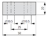 מחברים למאמ"תים NZM4- LZM4 / מק"ט דגם מחבר חתך הכבל סוג הכבל נחושת גמישה נחושת קשיחה דגם )mm²( )עוביXרוחב( NZM4-XKS נעל כבל נחושת 1X120-185 (2X)10X50X1.