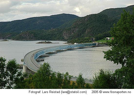 Flytebroer i Norge - Driftserfaring siden 1992/94 Bergsøysundet Total lengde