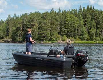 Dra på fisketur eller øyhopping. Familie og venner, dyr og bagasje, fraktes på trygt vis.